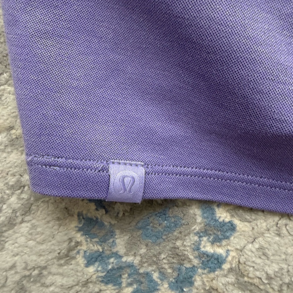 Lululemon Back in Action Long-Sleeve Shirt *Pique Dark Lavender - Picture 6 of 8